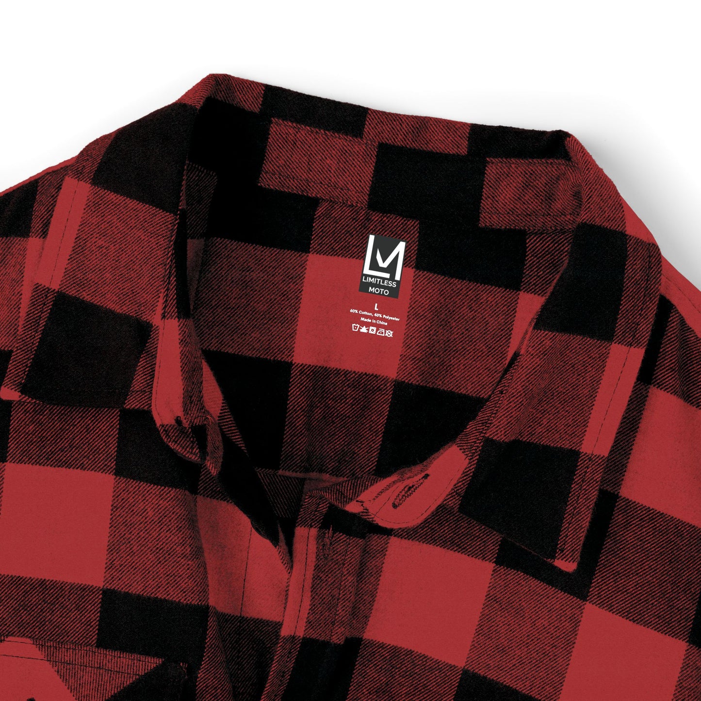 Ride Bold, Live Limitless Moto Flannel