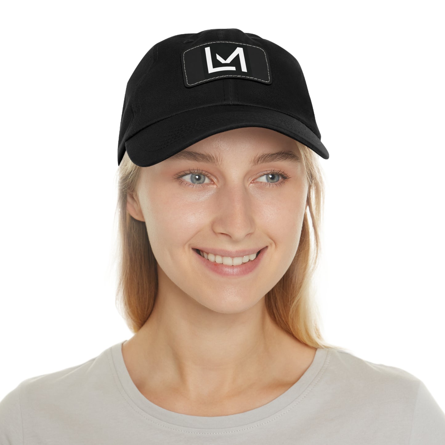 Limitless Moto Dad Hat with Leather Patch