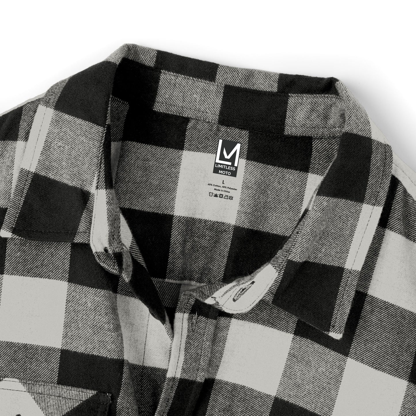 Ride Bold, Live Limitless Moto Flannel