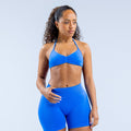 [LIMITLESS_COLOR:ELECTRIC BLUE] DFYNE Impact Strappy Bra — ELECTRIC BLUE — Vista oficial 1