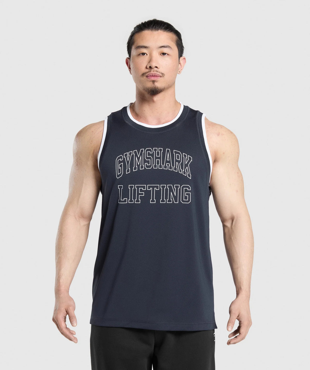 MESH TANK - HEAVY BLUE