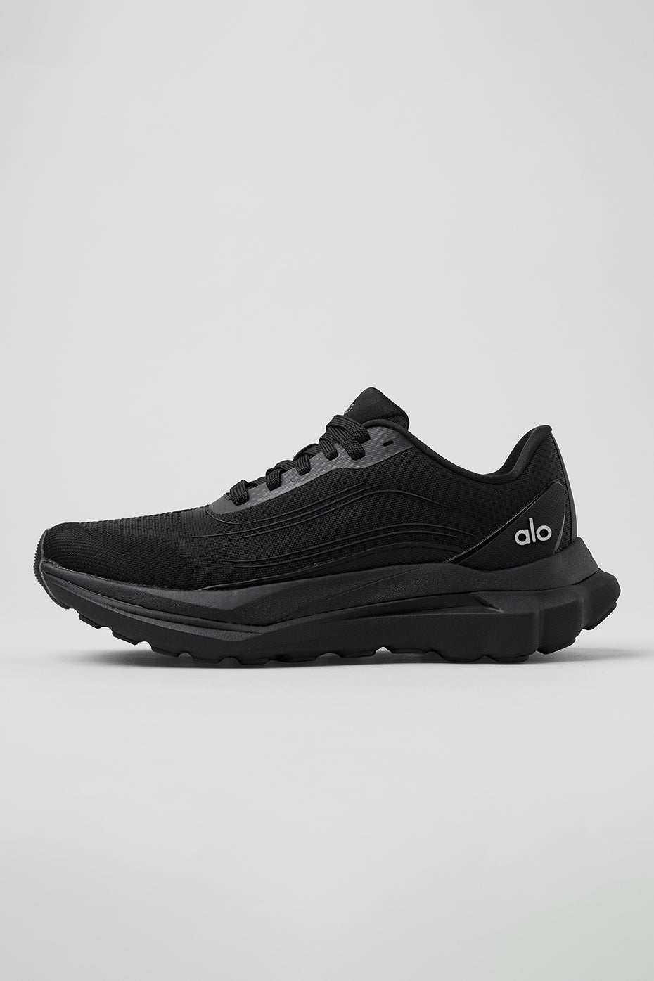 [LIMITLESS_COLOR:BLACK] ALO YOGA ALO Runner — BLACK — Vista oficial 3