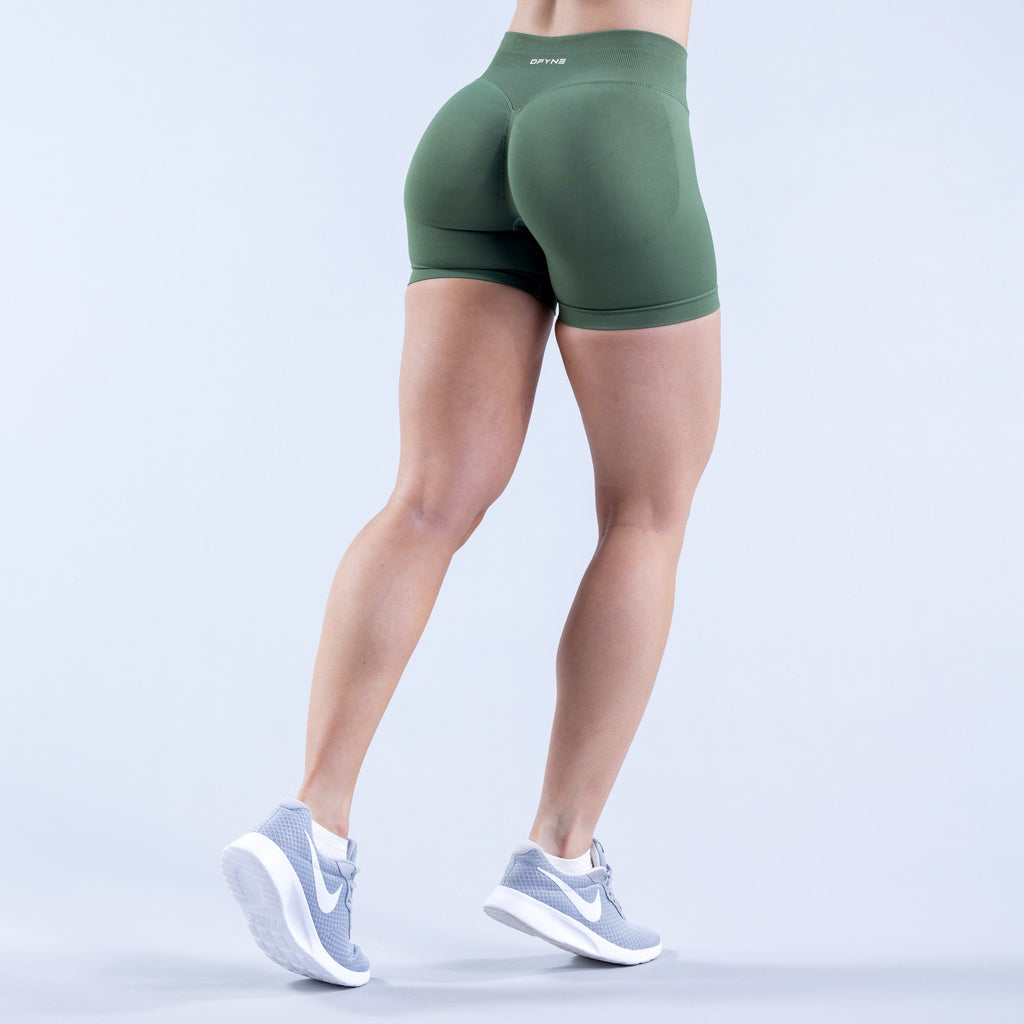 [LIMITLESS_COLOR:PISTACHIO] DFYNE Impact Shorts 4.5 — PISTACHIO — Vista oficial 3