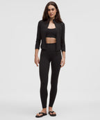 [LIMITLESS_COLOR:BLACK] LULULEMON Define Cropped Jacket Nulu — BLACK — Vista oficial 2