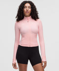 [LIMITLESS_COLOR:PINK PEARL] LULULEMON Define Cropped Jacket *Nulu — PINK PEARL — vista oficial 1