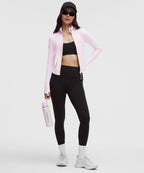 [LIMITLESS_COLOR:BLISSFUL PINK] LULULEMON Define Cropped Jacket Nulu — BLISSFUL PINK — Vista oficial 2