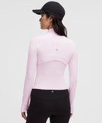 [LIMITLESS_COLOR:BLISSFUL PINK] LULULEMON Define Cropped Jacket Nulu — BLISSFUL PINK — Vista oficial 3