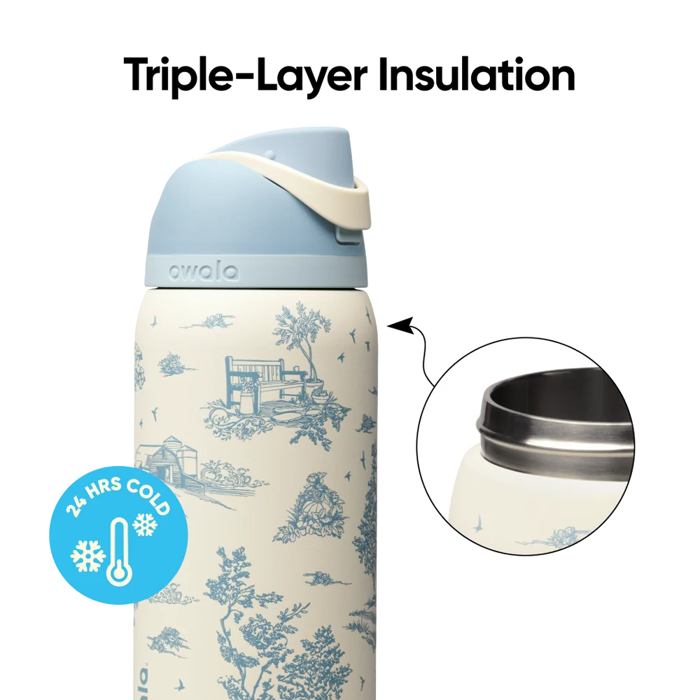 [LIMITLESS_COLOR:TOILE BE HOME] Owala FreeSip 32 oz — TOILE BE HOME — detalle 2