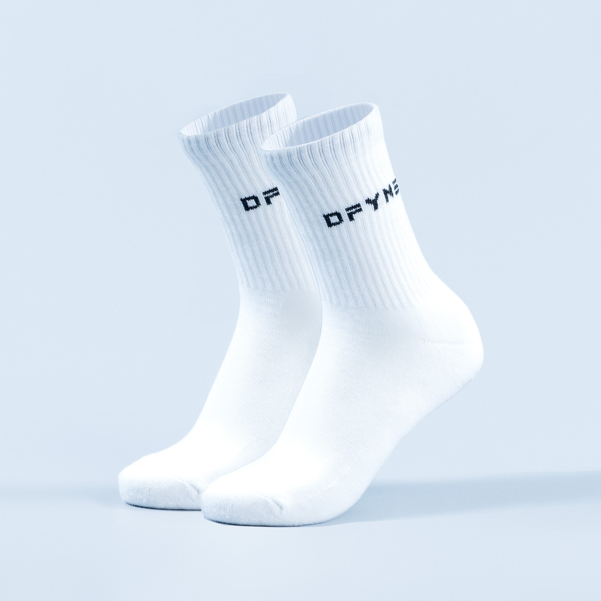 [LIMITLESS_COLOR:OPTIC WHITE] DFYNE Crew Socks — OPTIC WHITE — Vista oficial 1