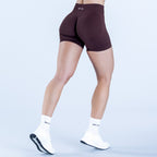 [LIMITLESS_COLOR:ESPRESSO] DFYNE Impact Shorts | 4.5" — Espresso — Vista oficial 2