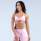 [LIMITLESS_COLOR:LIGHT ROSE] DFYNE Impact Strappy Bra — Light Rose Pink — Vista oficial 1