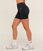[LIMITLESS_COLOR:BLACK ASPHALT GREY] GYMSHARK Adapt Animal X Whitney Shorts — BLACK ASPHALT GREY — Vista oficial 3