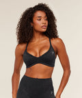 [LIMITLESS_COLOR:BLACK ASPHALT GREY] GYMSHARK Adapt Animal X Whitney Sports Bra — BLACK ASPHALT GREY — Vista oficial 1