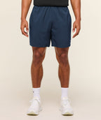 [LIMITLESS_COLOR:NAVY] GYMSHARK Arrival 7" Shorts — NAVY — Vista oficial 1