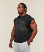 [LIMITLESS_COLOR:BLACK WASH] GYMSHARK GSLC Cut Off Tank — BLACK WASH — Vista oficial 3
