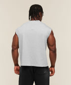 [LIMITLESS_COLOR:BROS SOFT GREY MARL] GYMSHARK GSLC Cut Off Tank — BROS SOFT GREY MARL — Vista oficial 2