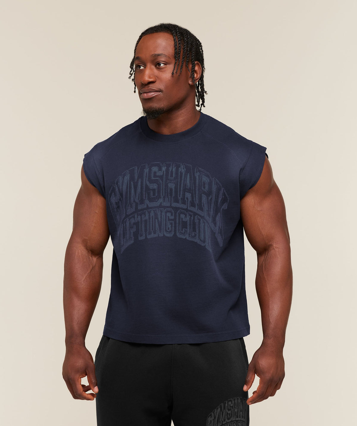 GSLC Cut Off Tank - HEAVY BLUE WASH