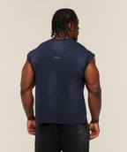 [LIMITLESS_COLOR:HEAVY BLUE WASH] GYMSHARK GSLC Cut Off Tank — HEAVY BLUE WASH — Vista oficial 2