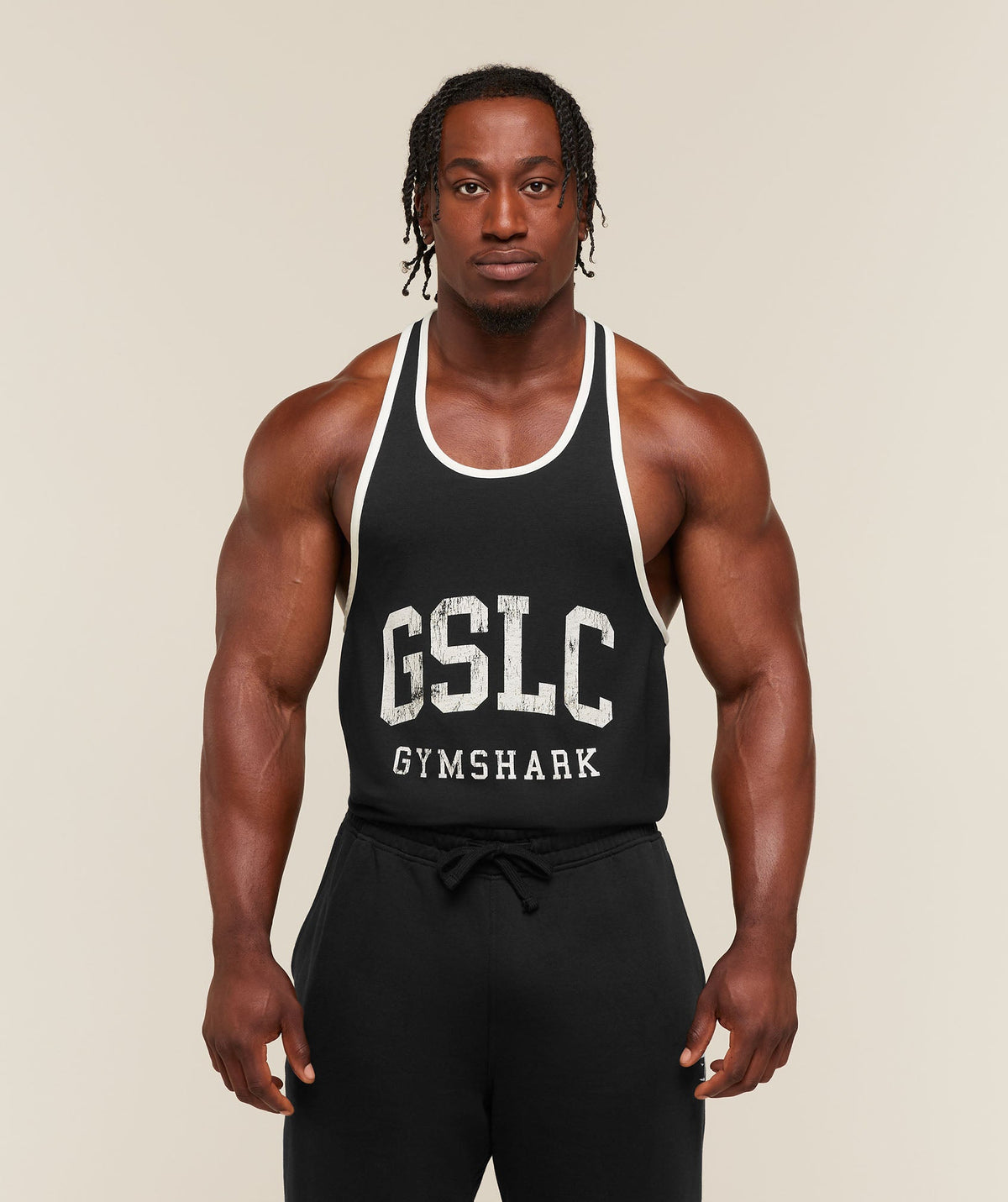 GSLC Stringer - BLACK SOFT WHITE