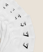 [LIMITLESS_COLOR:GS WHITE] GYMSHARK Midi Socks 6pk — GS WHITE — Vista oficial 2