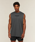 [LIMITLESS_COLOR:ONYX GREY] GYMSHARK Motion Blur Graphic Tank — ONYX GREY — Vista oficial 1