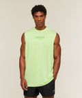[LIMITLESS_COLOR:PACE GREEN] GYMSHARK Motion Blur Graphic Tank — PACE GREEN — Vista oficial 2