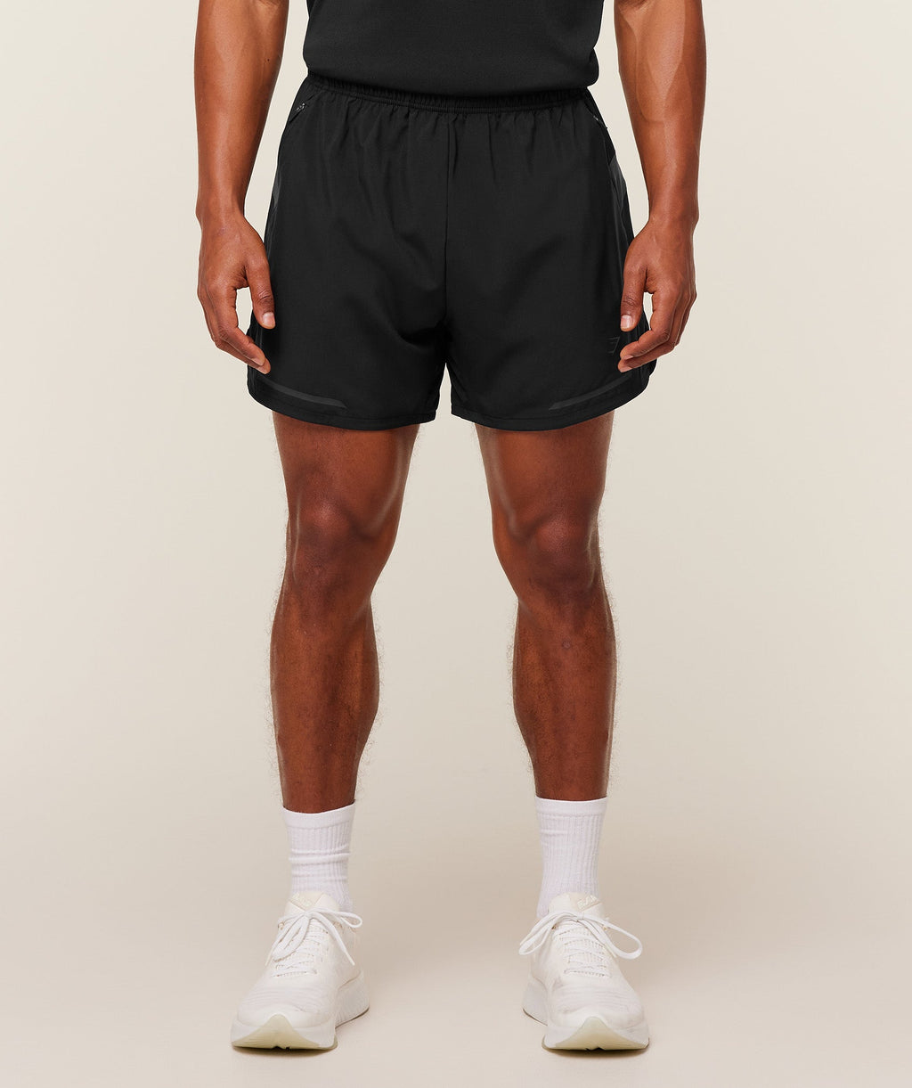 [LIMITLESS_COLOR:GS BLACK] GYMSHARK Movement Sport 5" Shorts — GS BLACK — Vista oficial 3