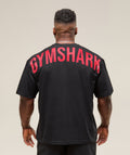 [LIMITLESS_COLOR:BLACK CONDITIONING RED] GYMSHARK Power T-Shirt — BLACK CONDITIONING RED — Vista oficial 1