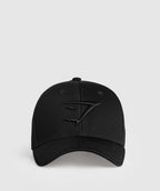 [LIMITLESS_COLOR:BLACK] GYMSHARK Sharkhead Cap — BLACK — Vista oficial 1
