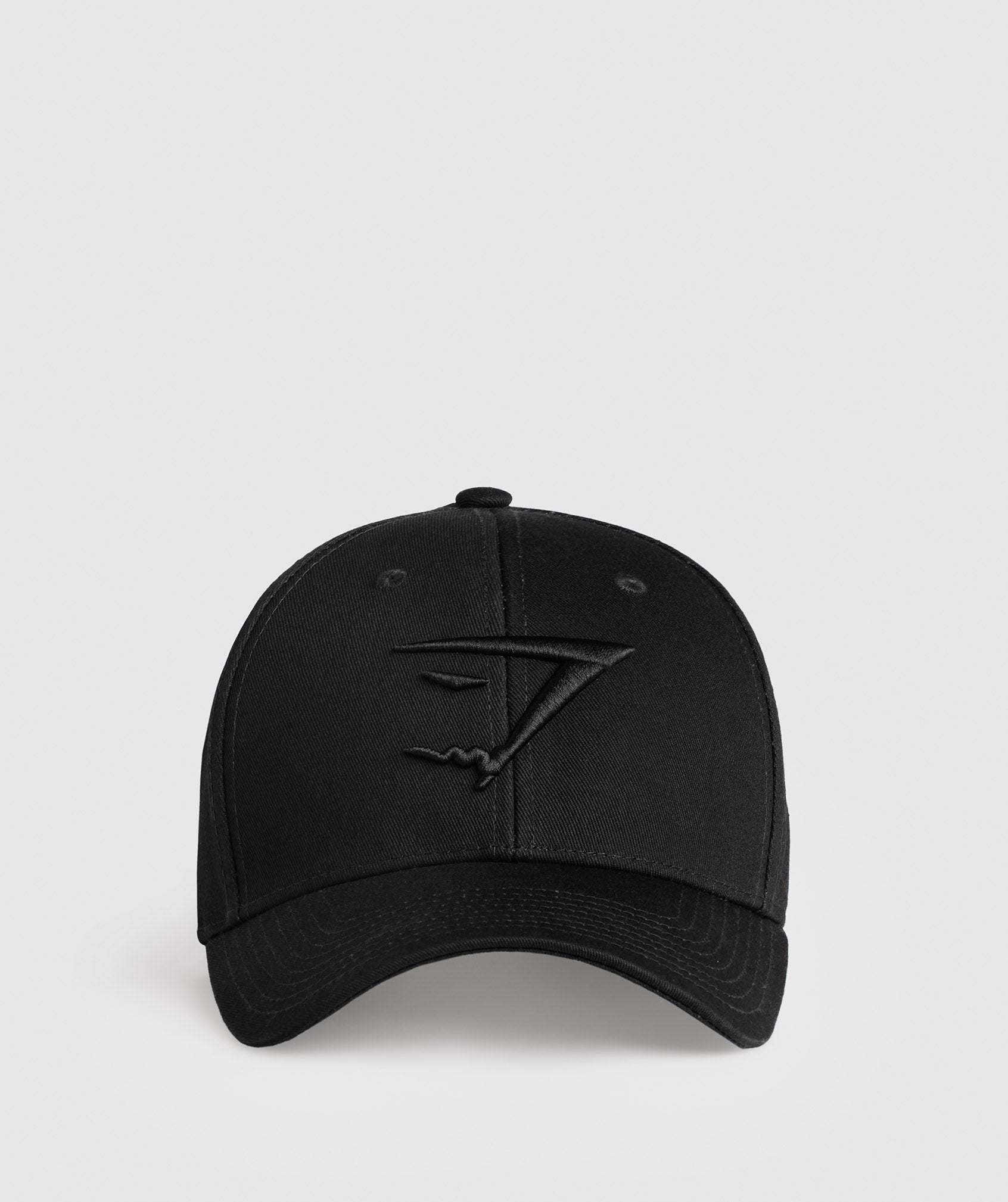 [LIMITLESS_COLOR:BLACK] GYMSHARK Sharkhead Cap — BLACK — Vista oficial 1