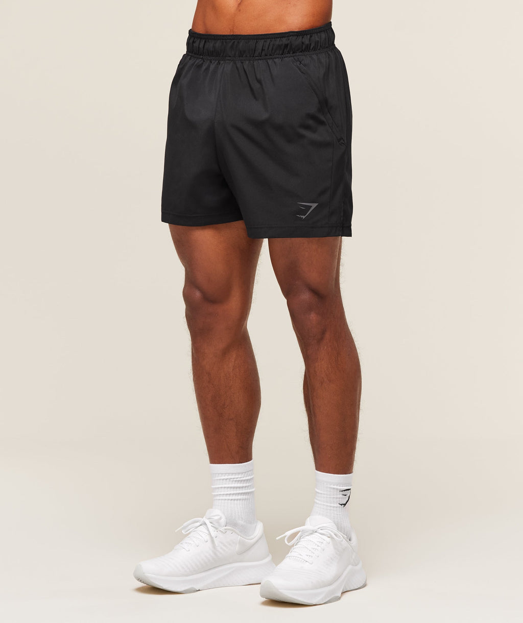 [LIMITLESS_COLOR:BLACK] GYMSHARK Sport 5" Shorts — BLACK — Vista oficial 1