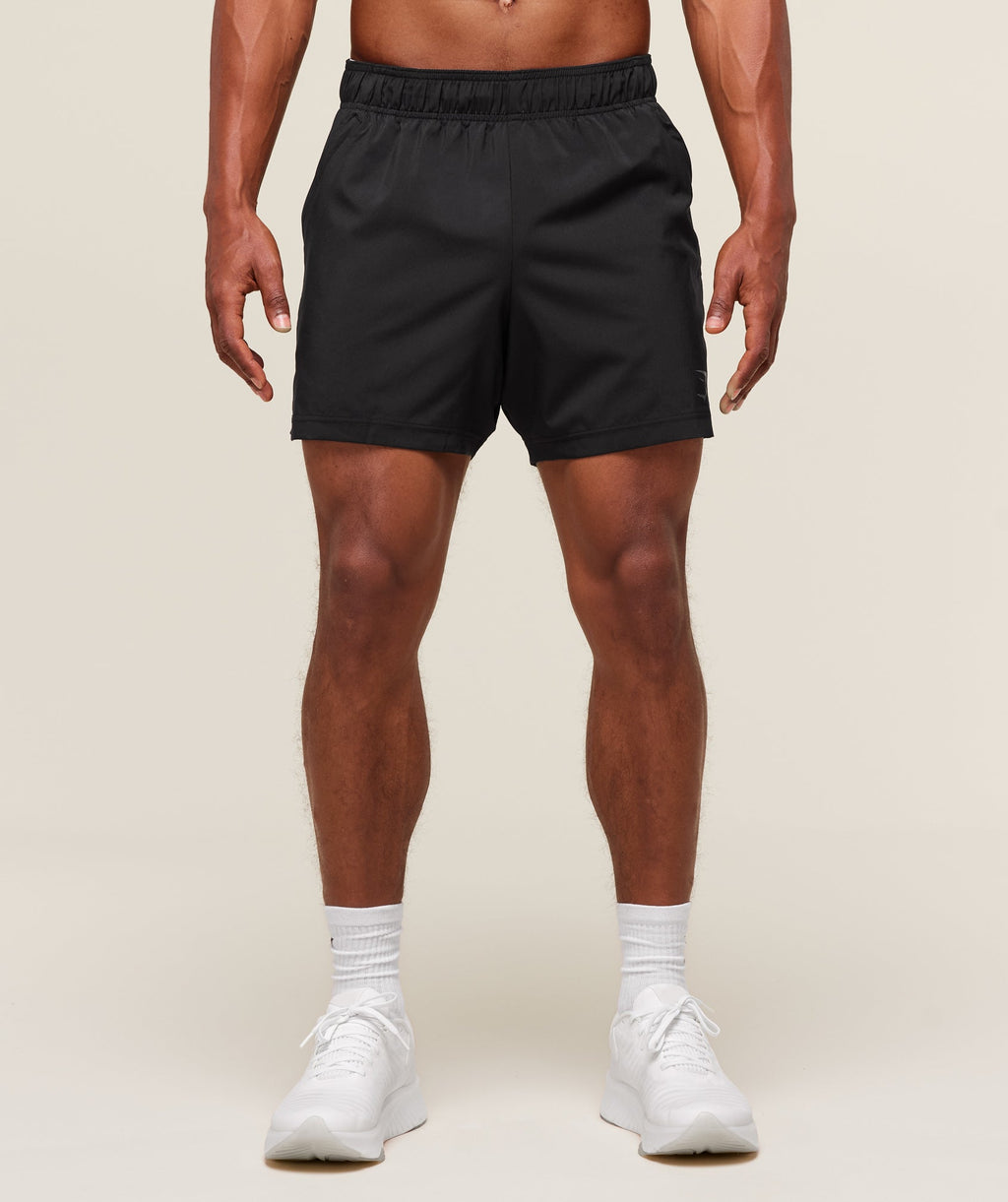 [LIMITLESS_COLOR:BLACK] GYMSHARK Sport 5" Shorts — BLACK — Vista oficial 2