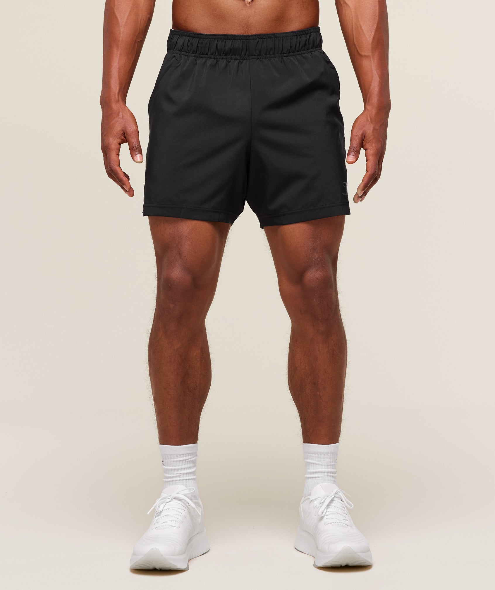 [LIMITLESS_COLOR:BLACK] GYMSHARK Sport 5" Shorts — BLACK — Vista oficial 2