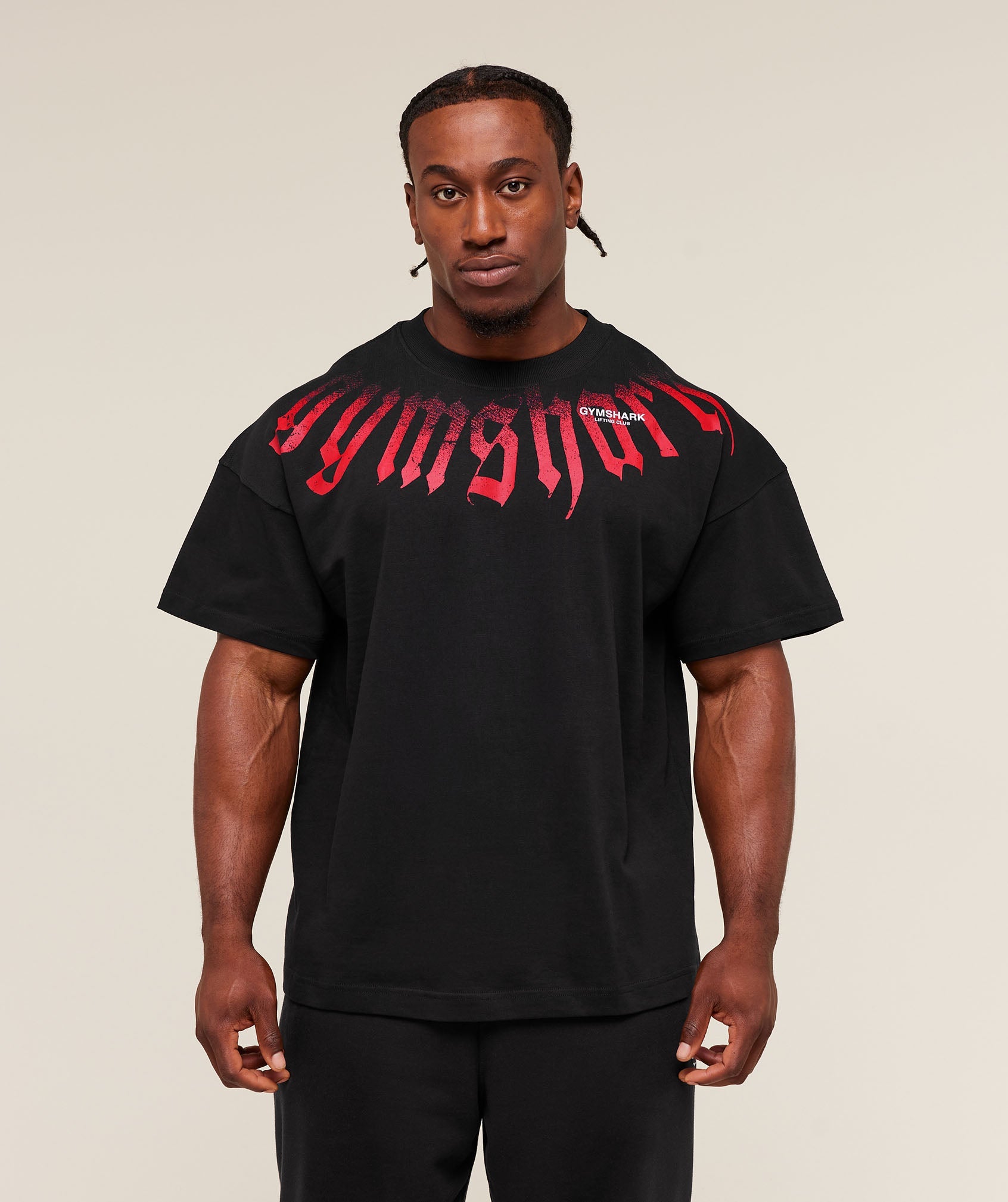 GYMSHARK Fade Graphic T-Shirt