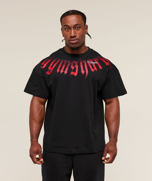 GYMSHARK Fade Graphic T-Shirt