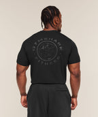 [LIMITLESS_COLOR:BLACK] GYMSHARK Legacy T-Shirt — BLACK — Vista oficial 1
