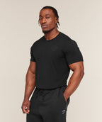 [LIMITLESS_COLOR:BLACK] GYMSHARK Legacy T-Shirt — BLACK — Vista oficial 3