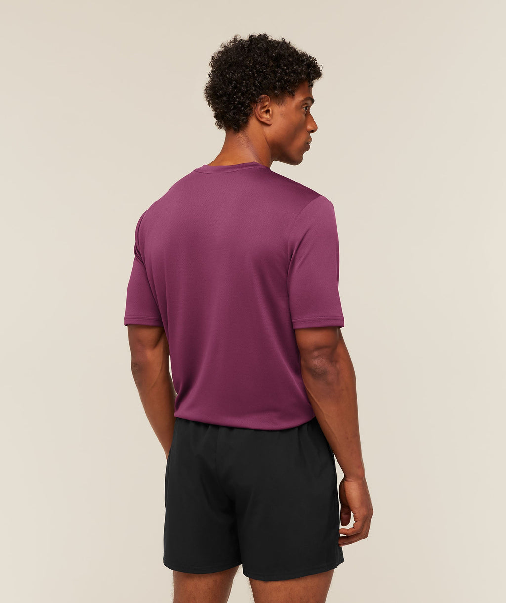 [LIMITLESS_COLOR:STRENGTH PINK] GYMSHARK Arrival T-Shirt — STRENGTH PINK — vista 2