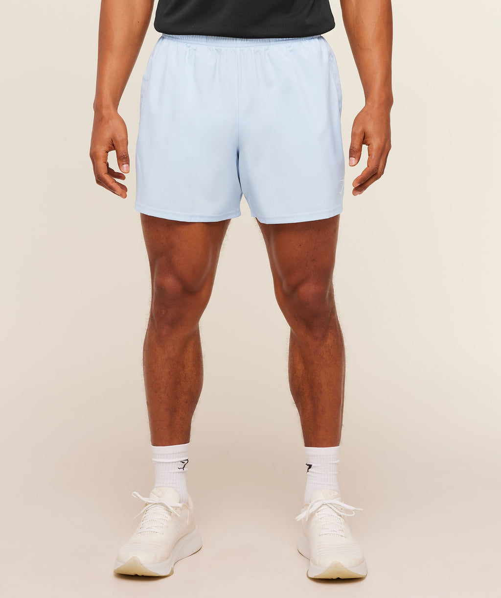 [LIMITLESS_COLOR:CHILLED BLUE] GYMSHARK Arrival 5" Shorts — CHILLED BLUE — vista 3