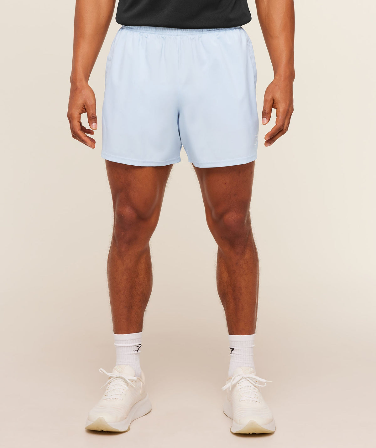[LIMITLESS_COLOR:CHILLED BLUE] GYMSHARK Arrival 5" Shorts — CHILLED BLUE — vista 3