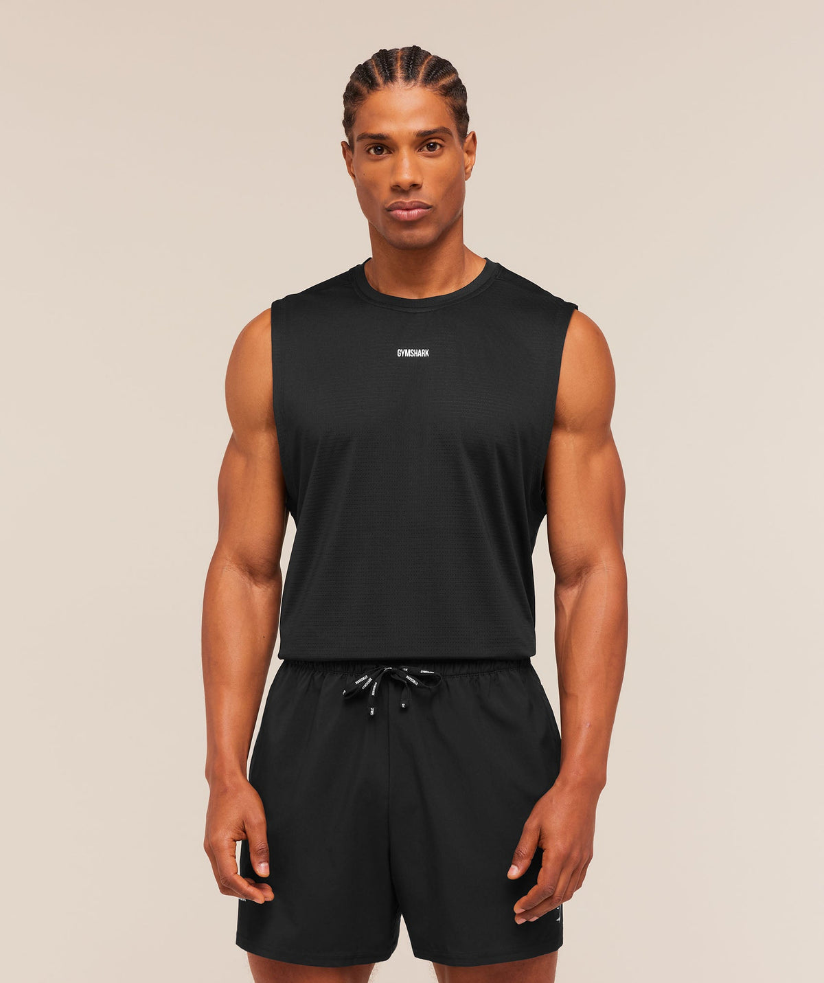 Train Cut Off Tank - BLACK