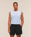 [LIMITLESS_COLOR:TRANQUIL BLUE] GYMSHARK Train Cut Off Tank — TRANQUIL BLUE — vista 1