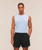 [LIMITLESS_COLOR:TRANQUIL BLUE] GYMSHARK Train Cut Off Tank — TRANQUIL BLUE — vista 1