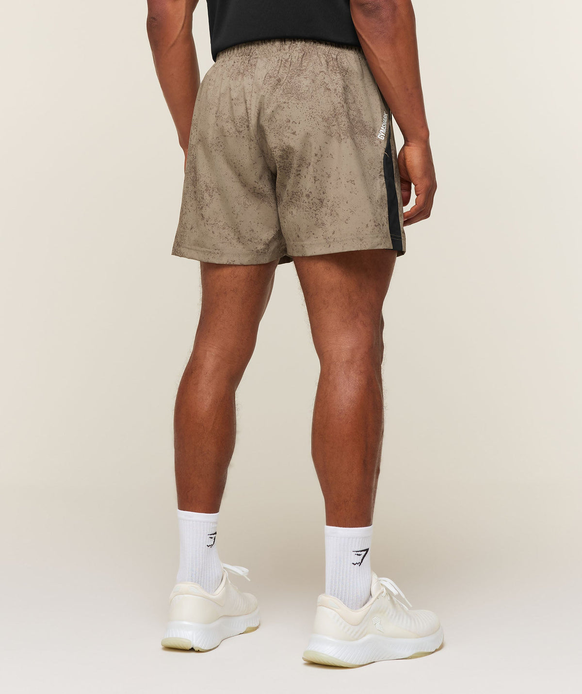 [LIMITLESS_COLOR:LIFESTYLE BROWN/BLACK] GYMSHARK Sport 5" Shorts — LIFESTYLE BROWN/BLACK — vista 2