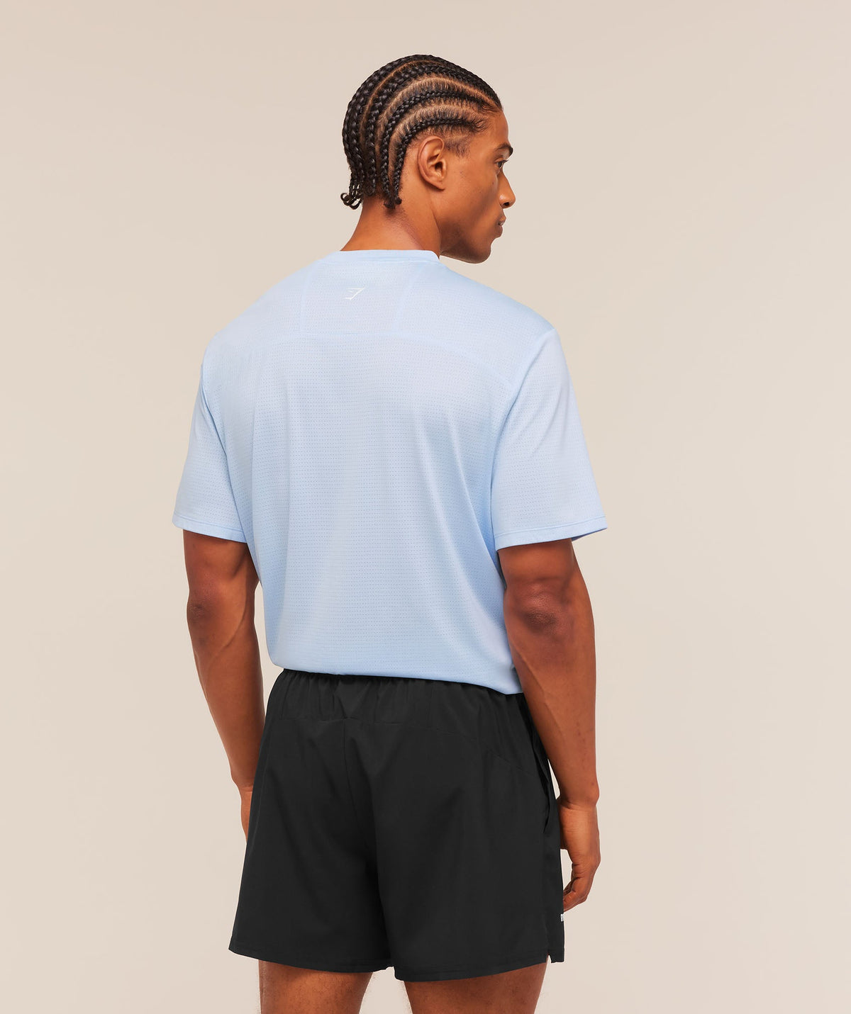 [LIMITLESS_COLOR:TRANQUIL BLUE] GYMSHARK Train T-Shirt — TRANQUIL BLUE — vista 2
