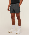 [LIMITLESS_COLOR:ONYX GREY/BLACK] GYMSHARK Arrival Contrast Shorts — ONYX GREY/BLACK — Vista 1
