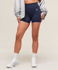 [LIMITLESS_COLOR:HEAVY BLUE/MARL] GYMSHARK Vital Seamless 2.0 Shorts — HEAVY BLUE/MARL — Vista 1