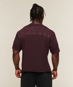 [LIMITLESS_COLOR:CHERRY PURPLE/WASH] GYMSHARK Power Washed Oversized T-Shirt — CHERRY PURPLE/WASH — vista oficial 1