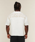 [LIMITLESS_COLOR:SOFT WHITE/WASH] GYMSHARK Power Washed Oversized T-Shirt — SOFT WHITE/WASH — vista oficial 1