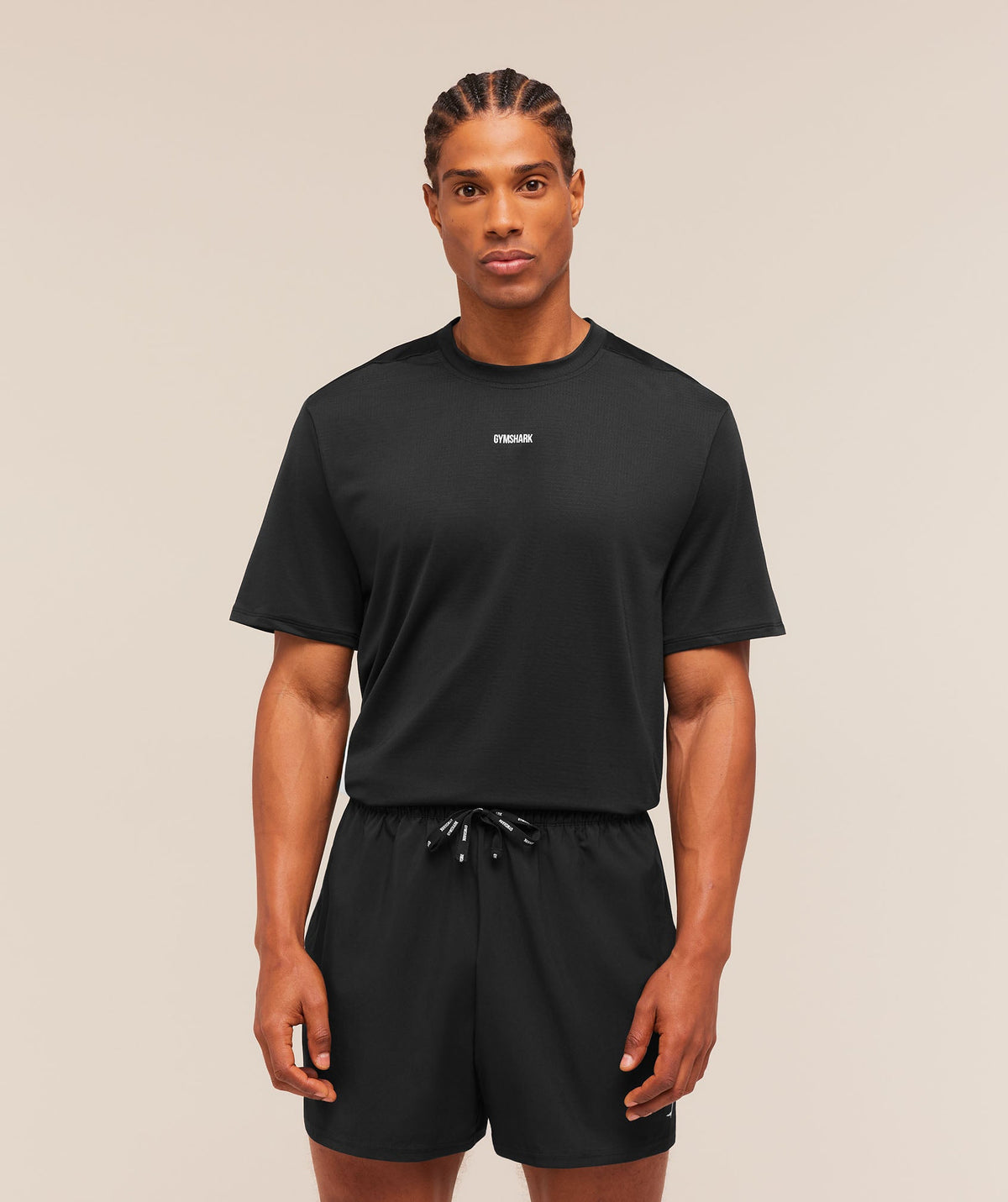 [LIMITLESS_COLOR:BLACK] GYMSHARK Train T-Shirt — BLACK — vista oficial 3